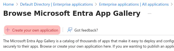 Entra Create App