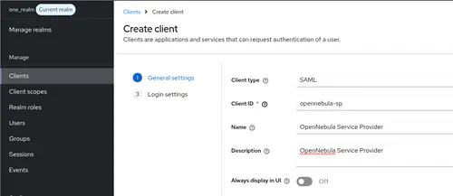 Client Settings