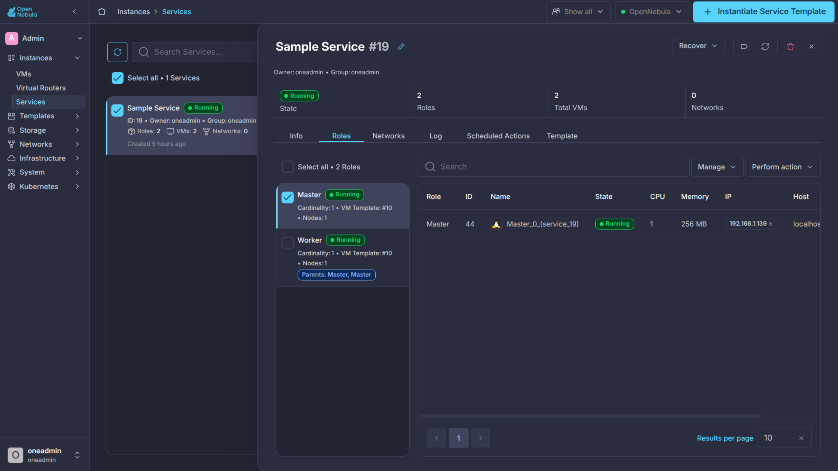 OneFlow Service