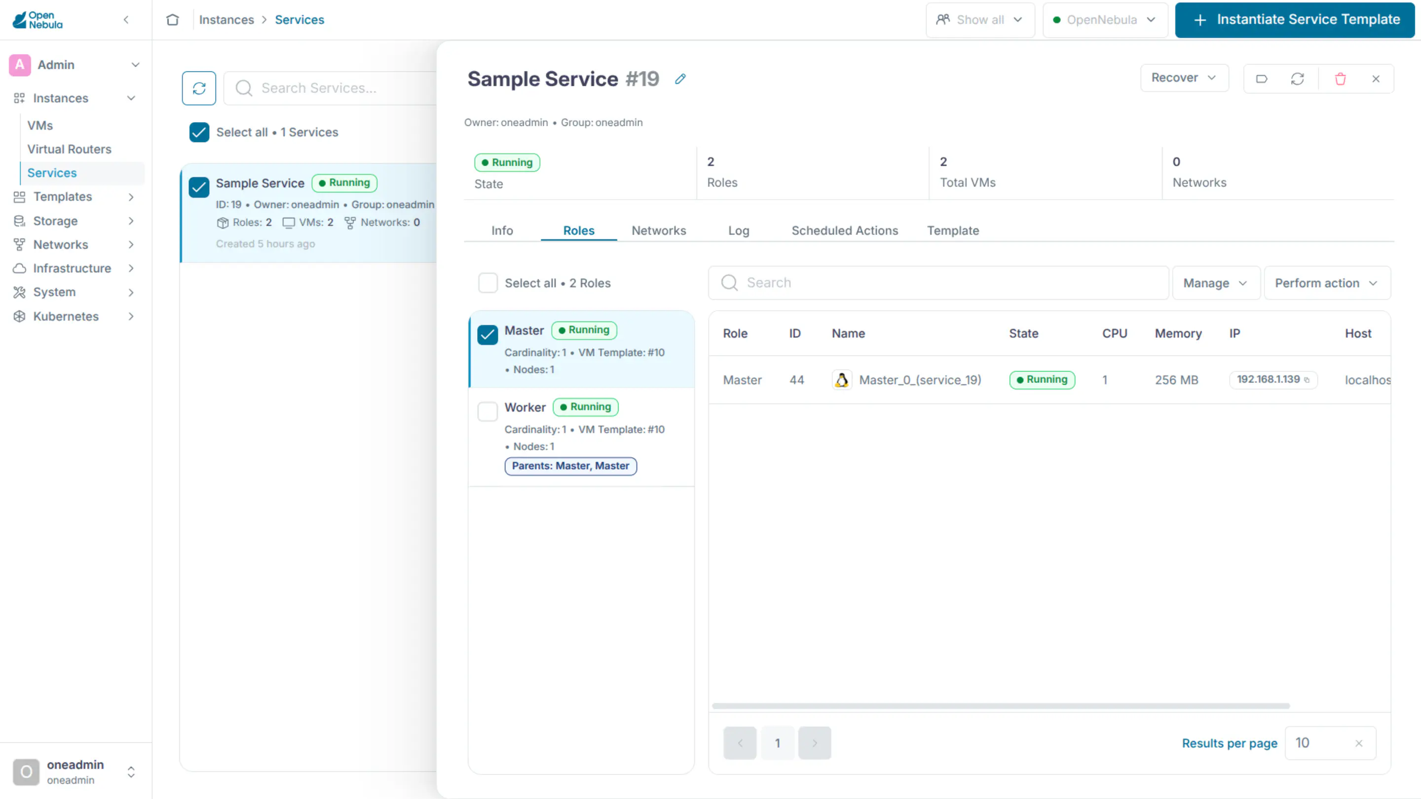 OneFlow Service