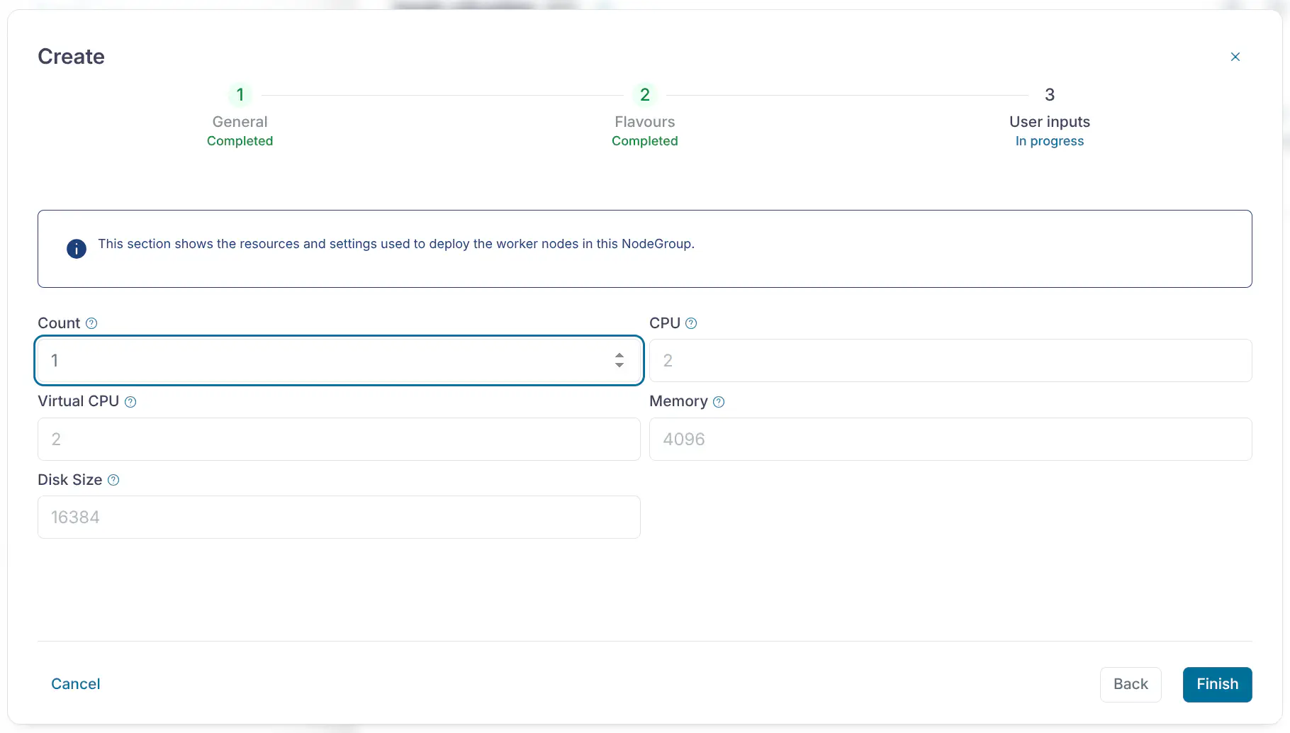 OneKS Quickstart create K8s cluster
