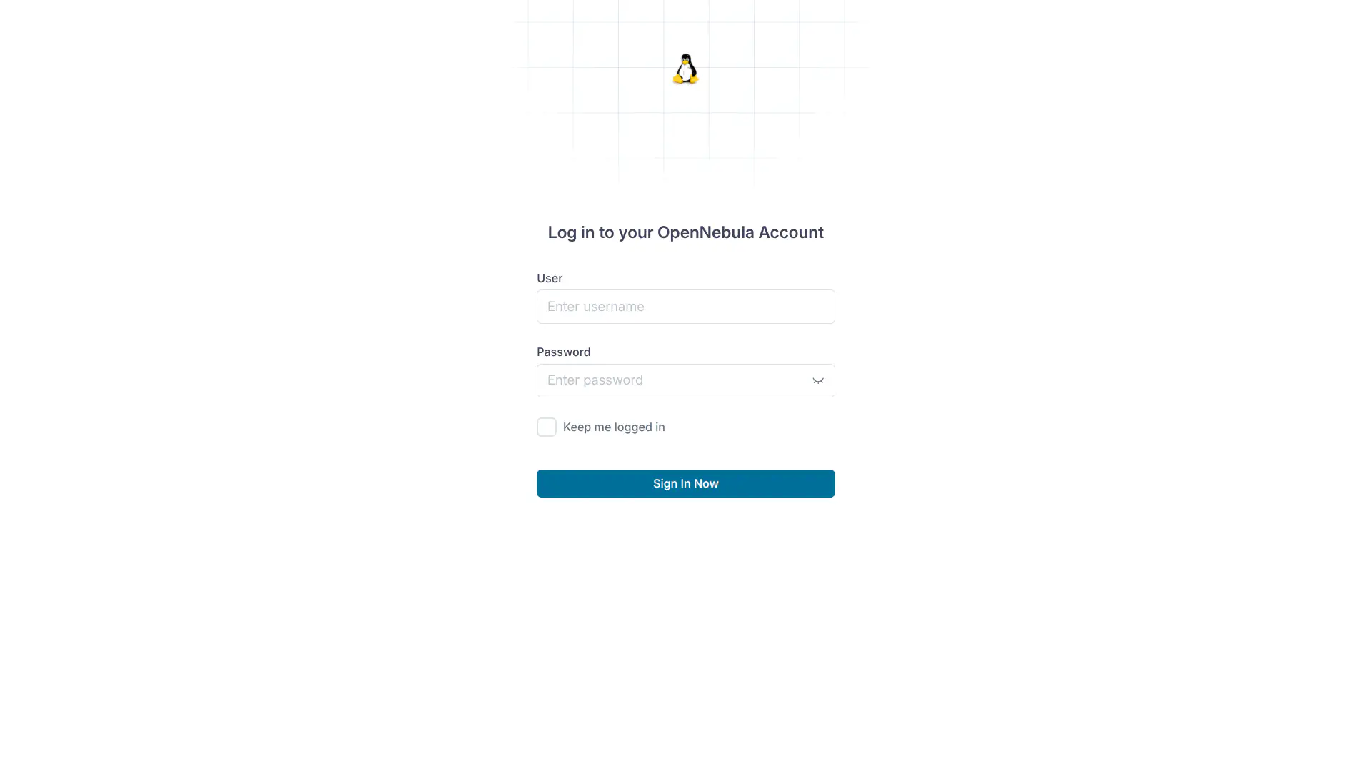 Sunstone login with custom logo