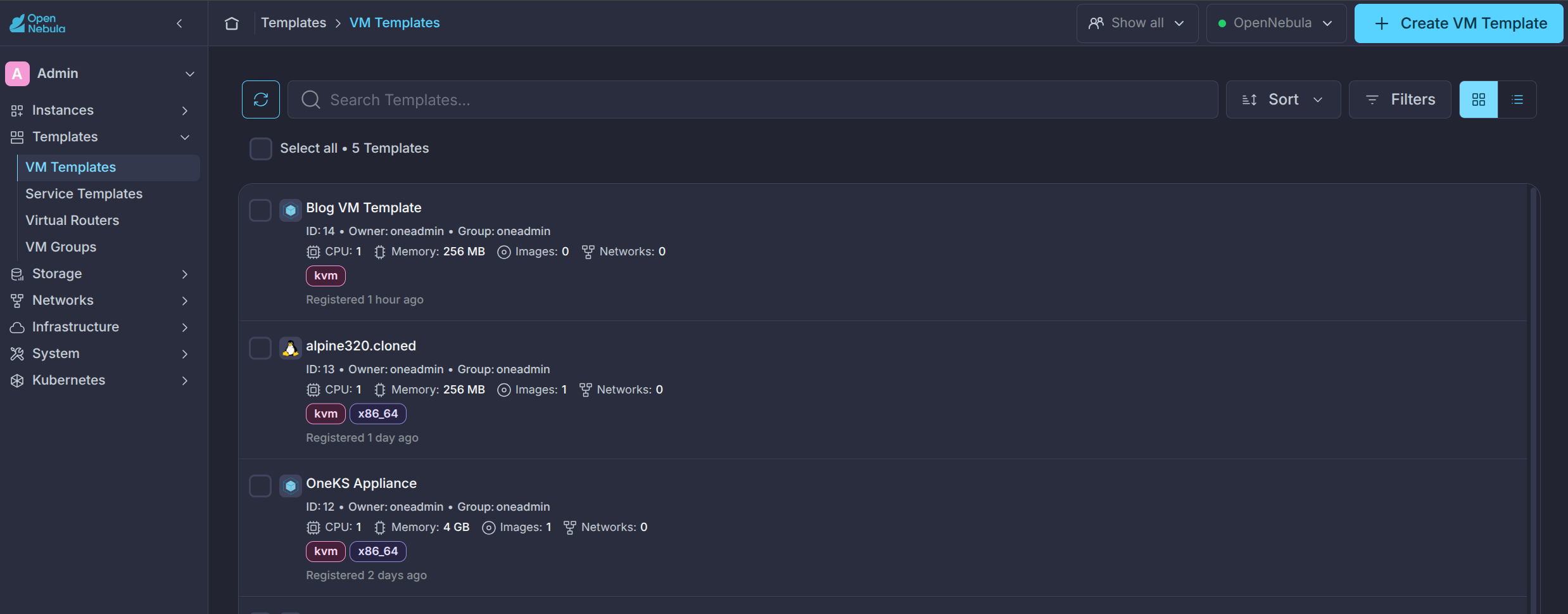 VM Template User Inputs Metadata