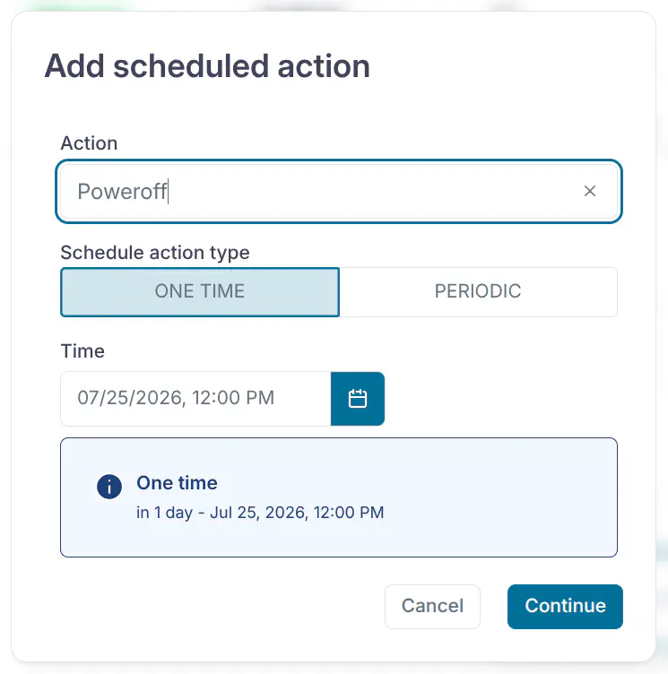 VM Instance Charter Info